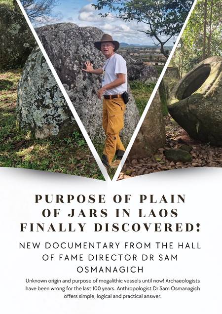 Dr Sam Osmanagich on location