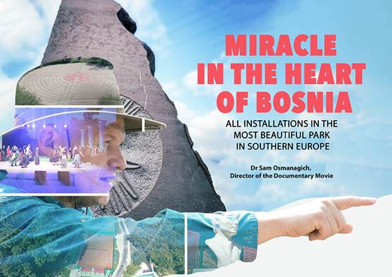 Dr Sam Osmanagich pointing